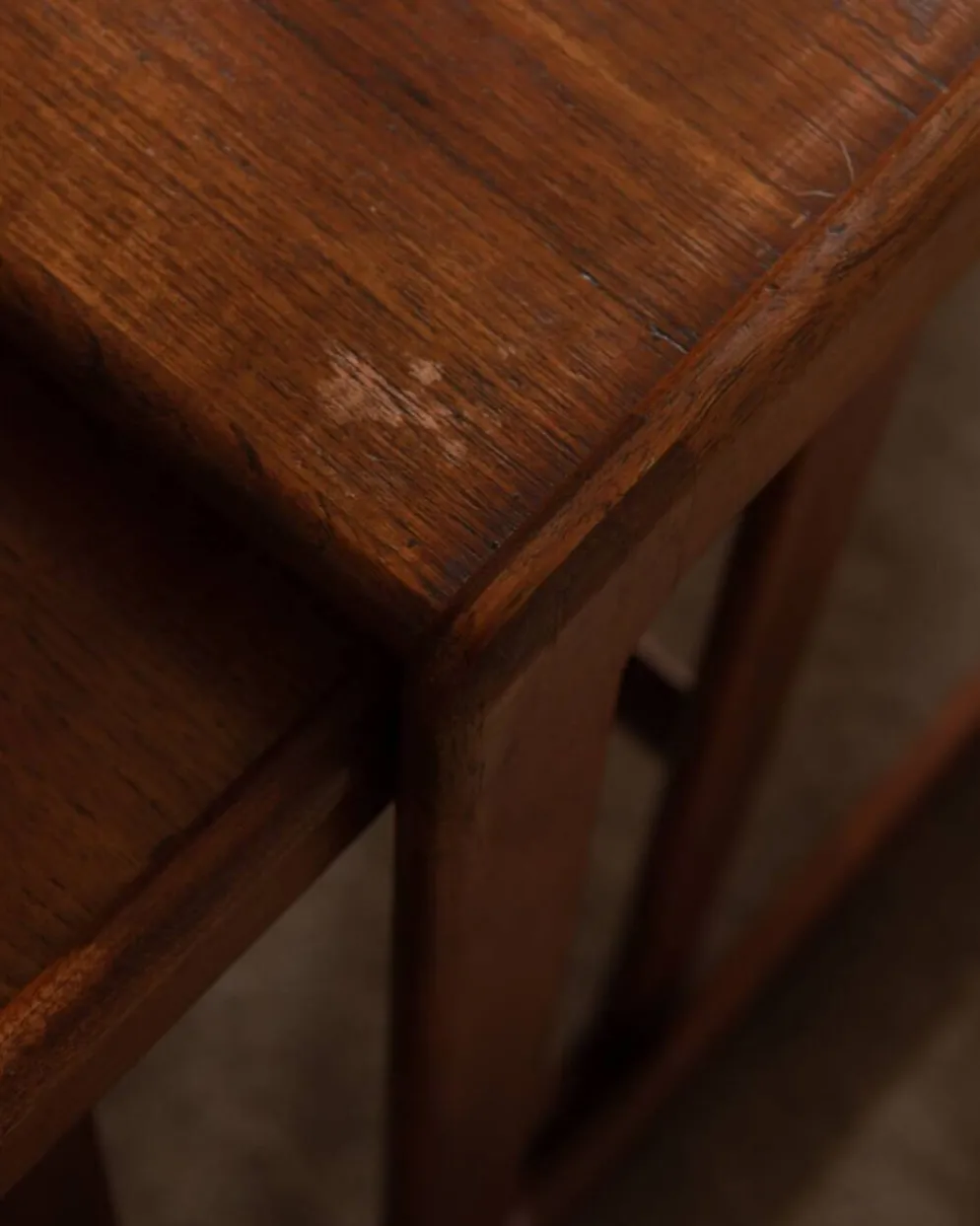Tables gigognes en teck - ensemble de 3 - Arne Hovmand-Olsen pour Mogens Kold