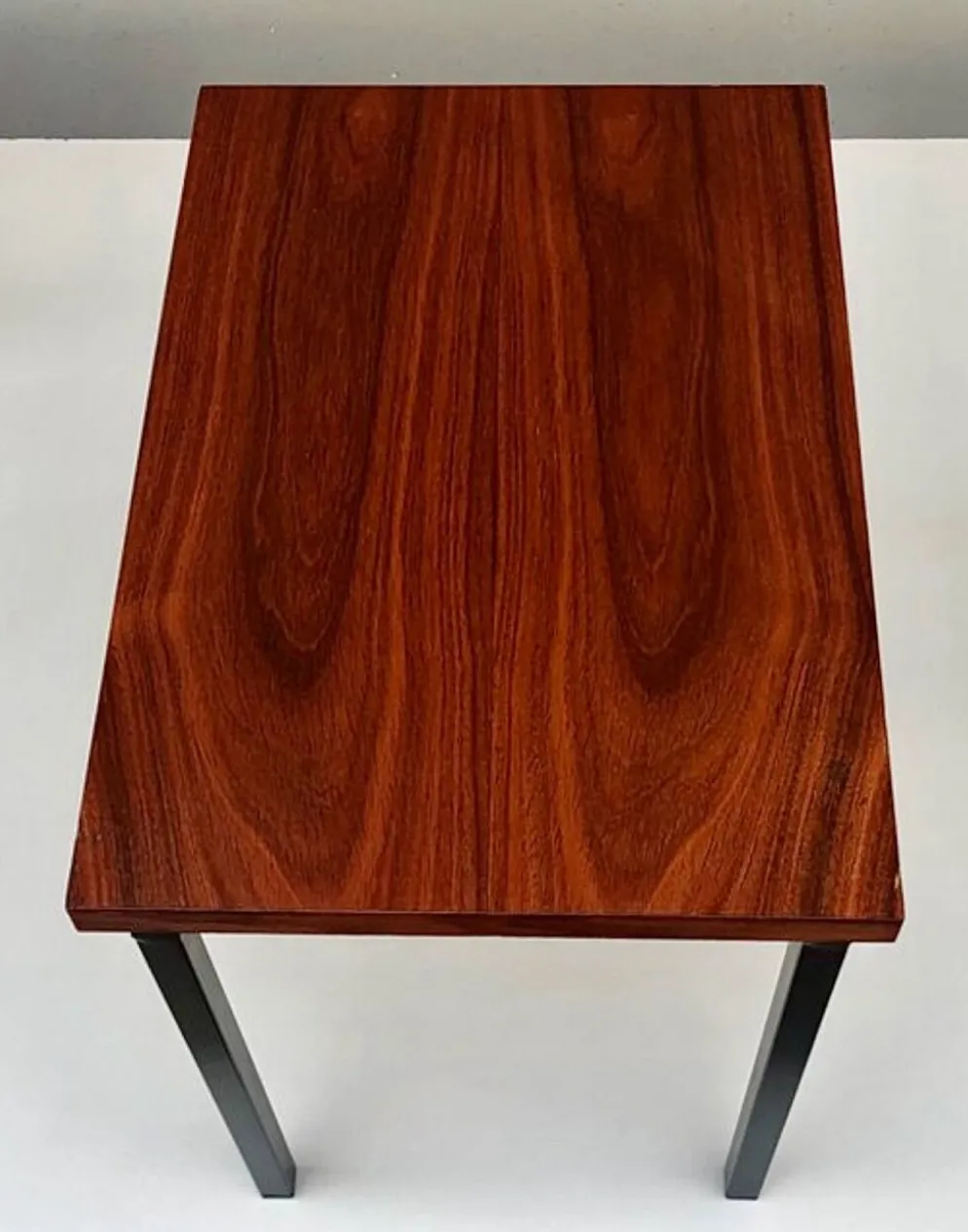 Tables Gigognes en Teck et Fer Noir par Cees Braakman pour Pastoe, ann