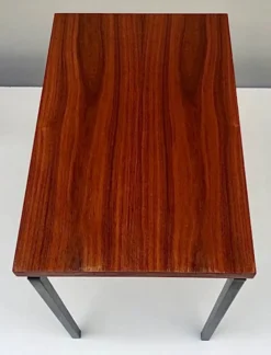 Tables Gigognes en Teck et Fer Noir par Cees Braakman pour Pastoe, ann