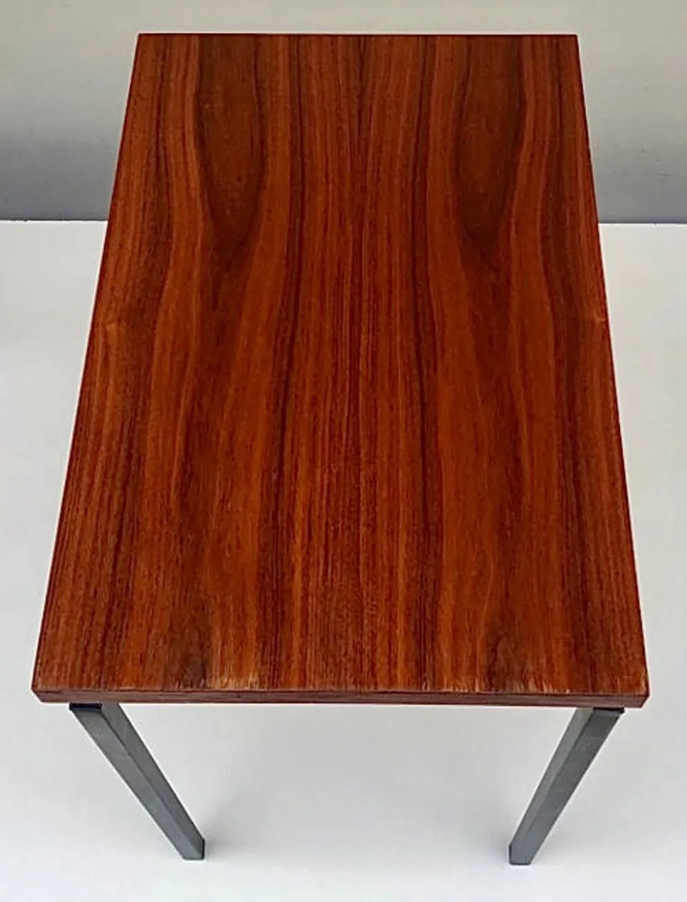 Tables Gigognes en Teck et Fer Noir par Cees Braakman pour Pastoe, ann