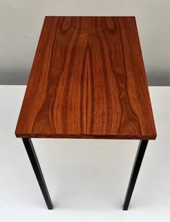 Tables Gigognes en Teck et Fer Noir par Cees Braakman pour Pastoe, ann