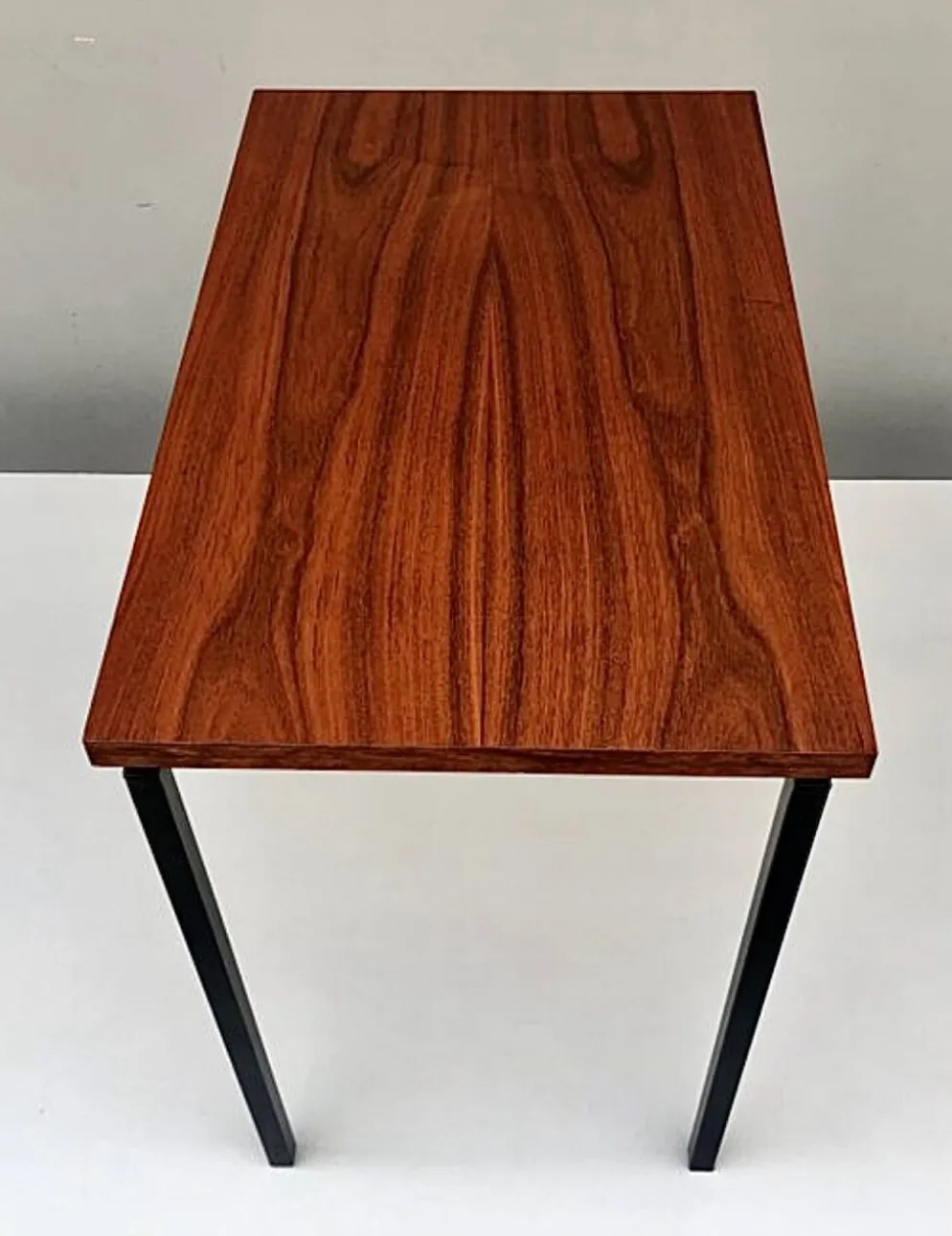 Tables Gigognes en Teck et Fer Noir par Cees Braakman pour Pastoe, ann