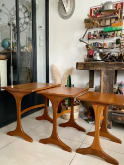 Tables gigognes en teck G-Plan