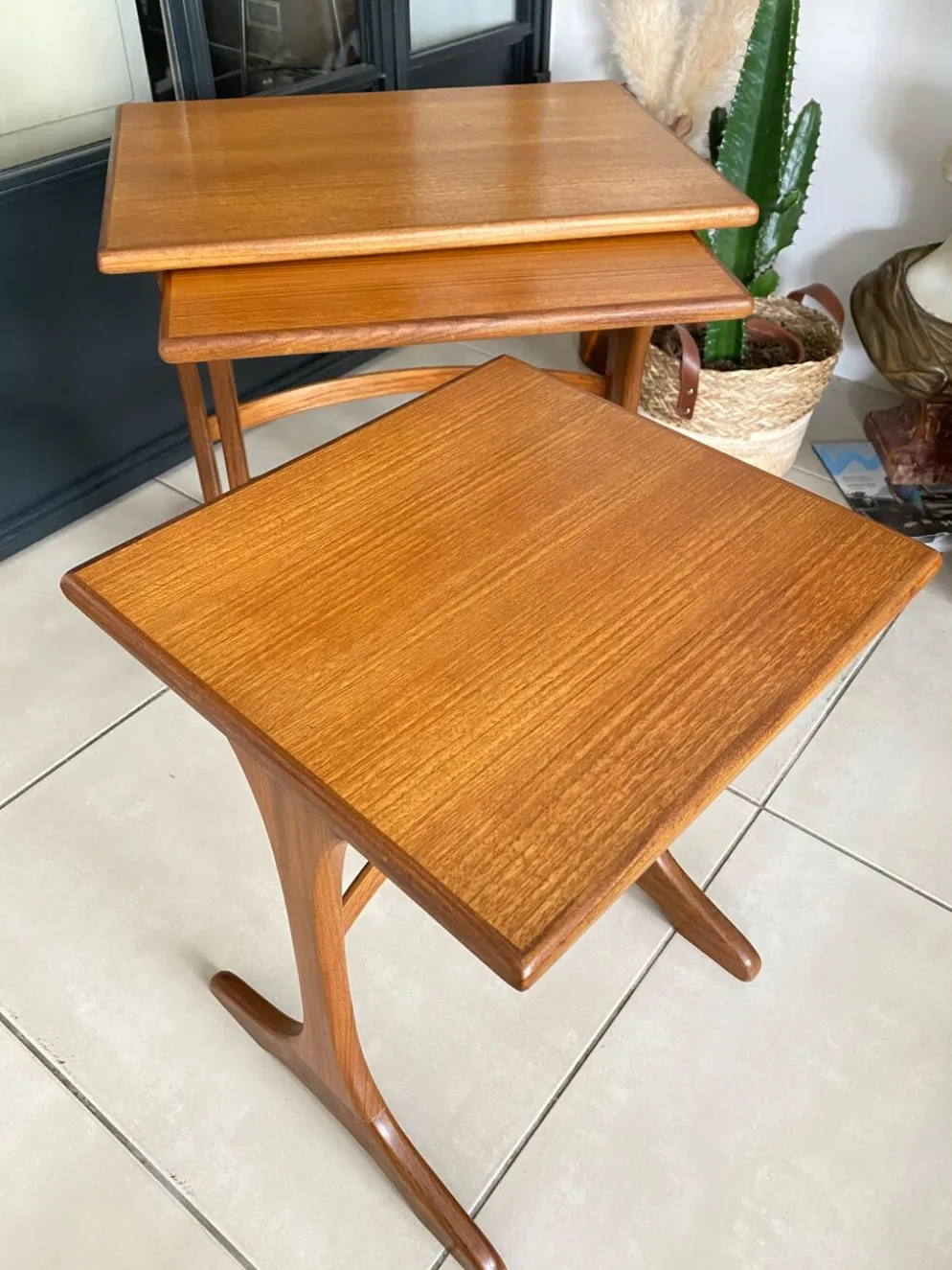 Tables gigognes en teck G-Plan