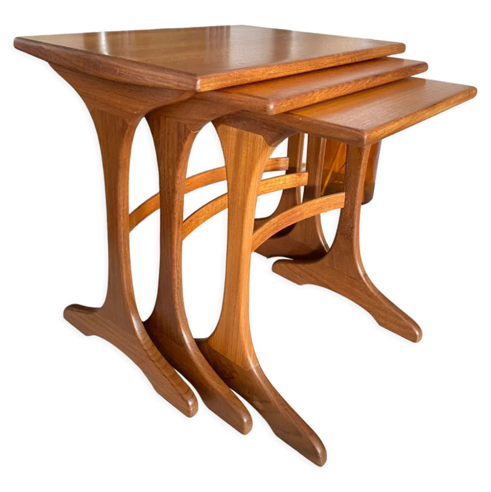 Tables gigognes en teck G-Plan