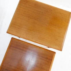 Tables gigognes en teck mid-century modern - années 1960