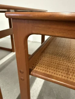 Tables gigognes en teck par Johannes Andersen