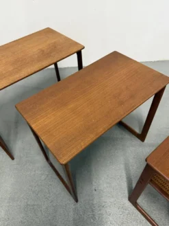 Tables gigognes en teck par Johannes Andersen