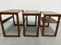 Tables gigognes en teck par Johannes Andersen