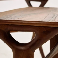 Tables gigognes en teck par Johannes Andersen pour CFC Silkeborg, ensemble de 3