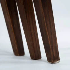 Tables gigognes gigognes du milieu du siècle avec parquet en chêne, France des années 1950