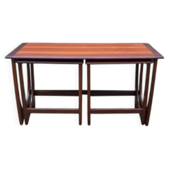 Tables gigognes GPlan en teck années 60