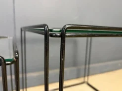 Tables gigognes Isocele de Max Sauze des années 1970.