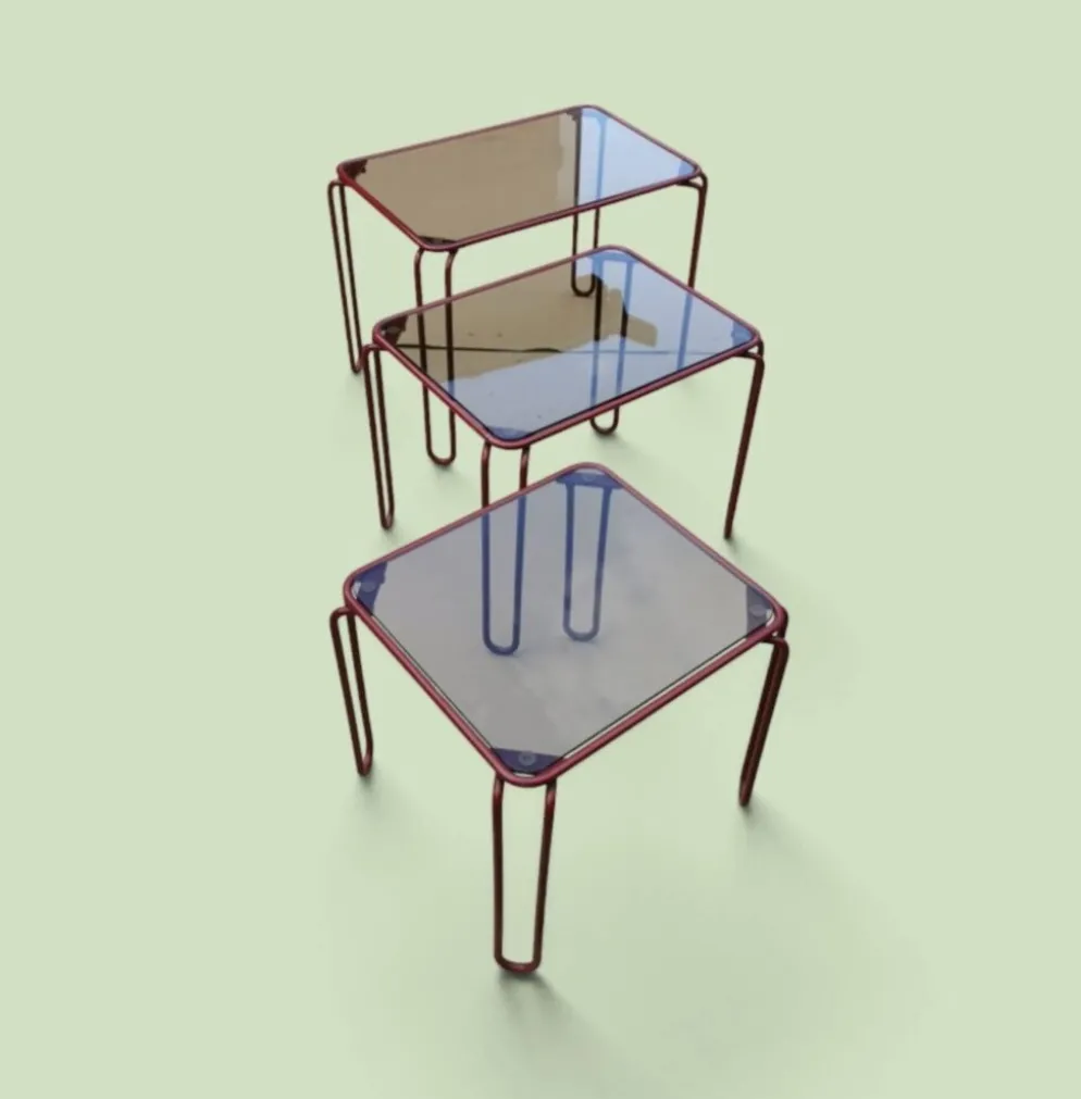 3 tables gigognes italiennes