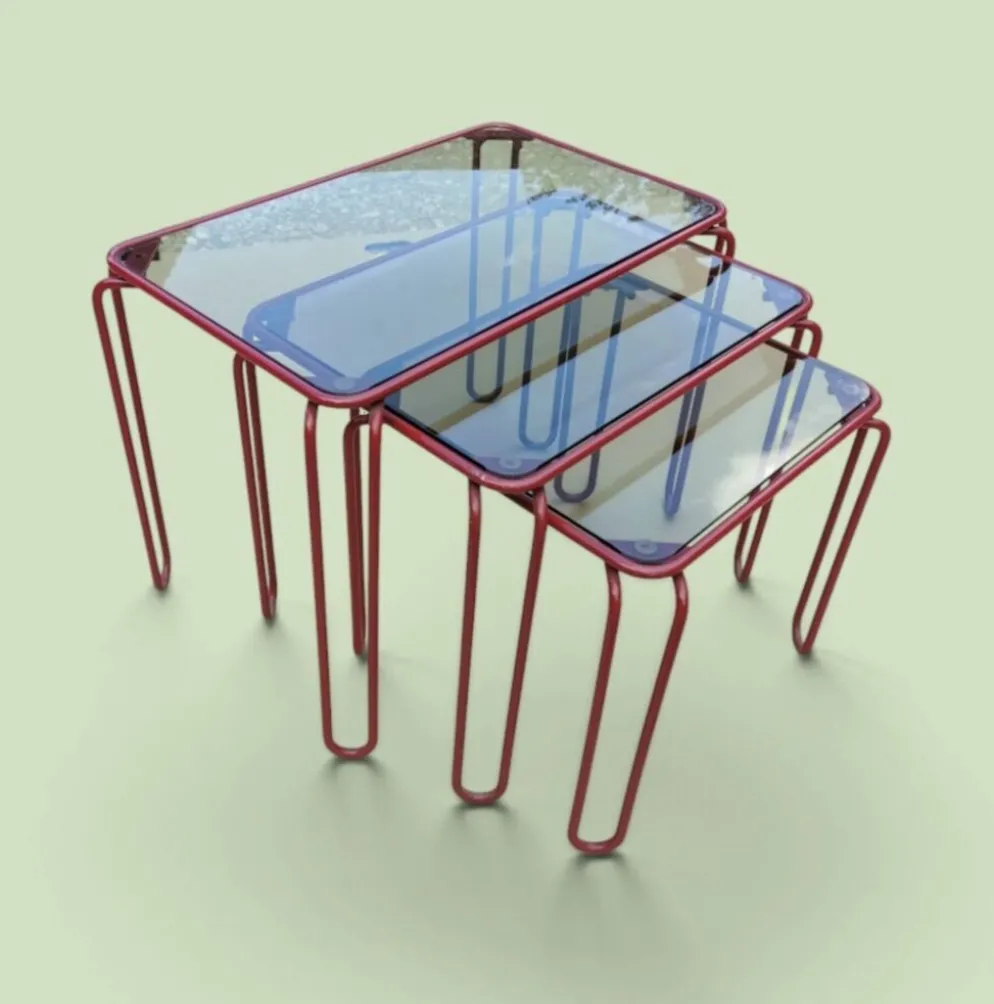 3 tables gigognes italiennes