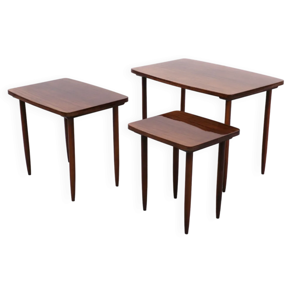 Tables gigognes Mimi Fortuna Hollande des années 1960