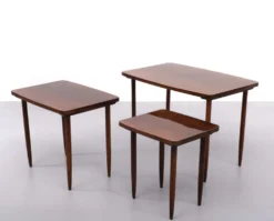 Tables gigognes Mimi Fortuna Hollande des années 1960
