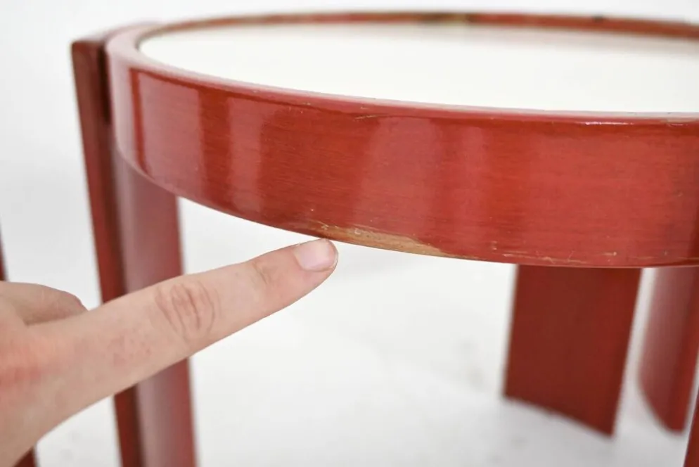 Tables gigognes modèle 780 de Gianfranco Frattini pour Cassina, années 1960