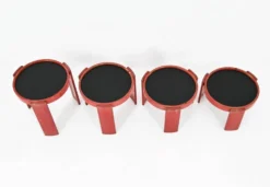 Tables gigognes modèle 780 de Gianfranco Frattini pour Cassina, années 1960