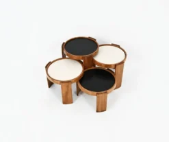 Tables gigognes modèle 780 de Gianfranco Frattini pour Cassina, années 1960