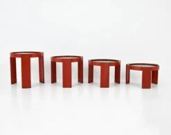 Tables gigognes modèle 780 de Gianfranco Frattini pour Cassina, années 1960