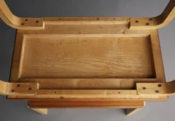 Tables gigognes modèle 88 par Alvar Aalto pour Artek, années 1960. Lot de 2.