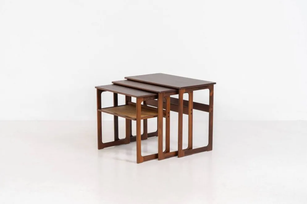 Tables gigognes "Modèle 219" par Johannes Andersen et Illum Wickelso