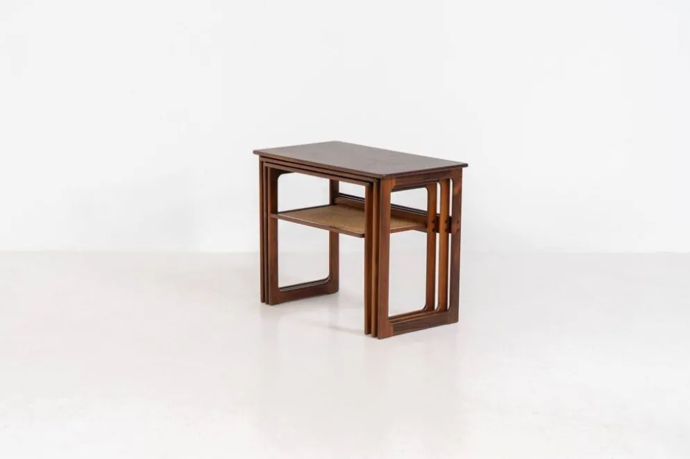 Tables gigognes "Modèle 219" par Johannes Andersen et Illum Wickelso