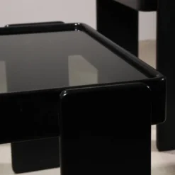 Tables gigognes par Gianfranco Frattini pour Cassina, Italie années 1970