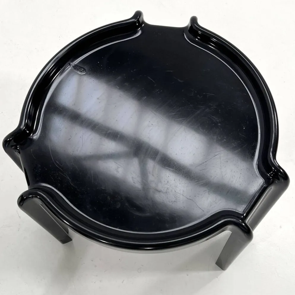3 tables gigognes par Giotto Stoppino pour Kartell, 1970