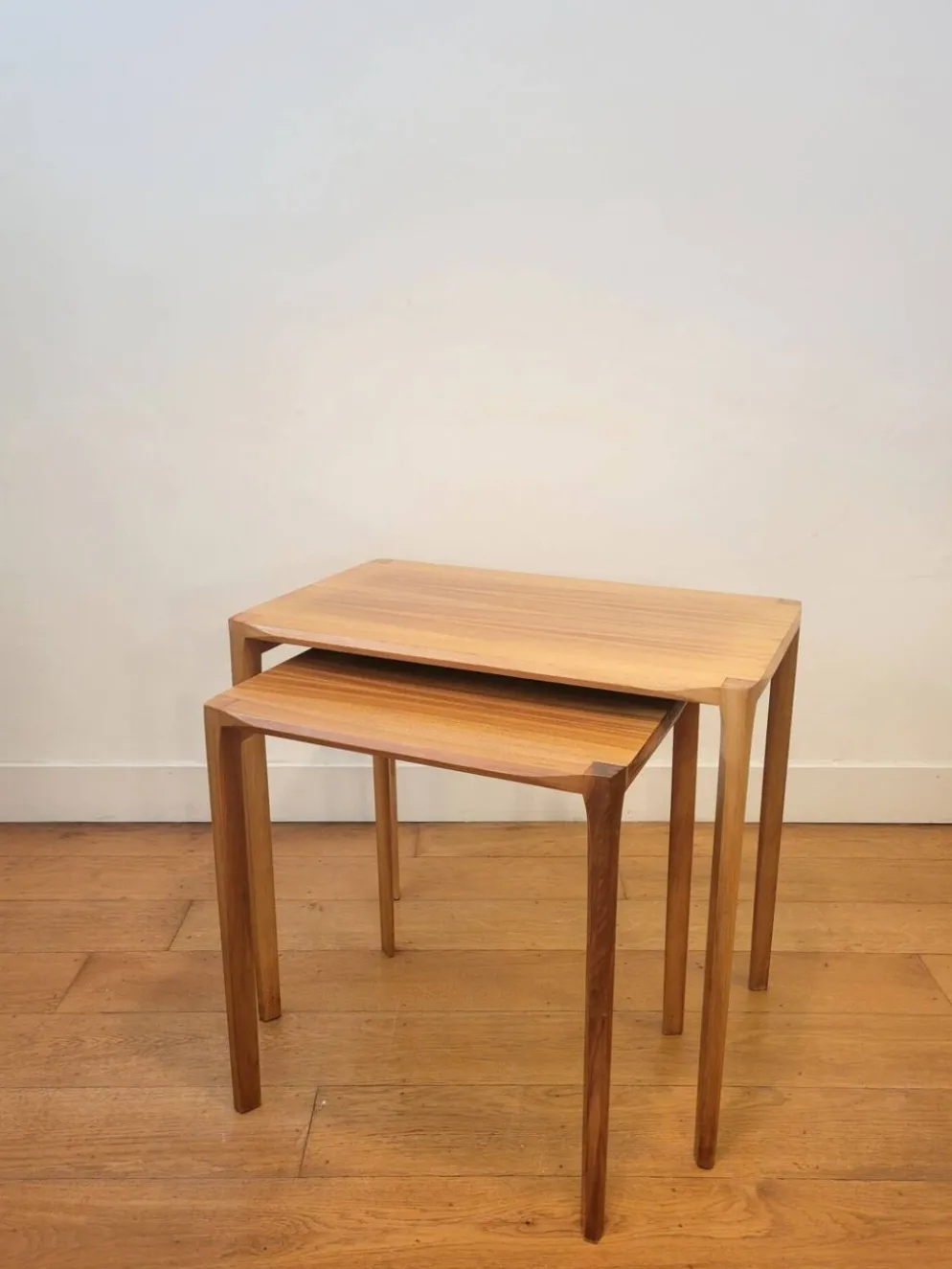 2 tables gigognes par Rex Raab pour Wilhelm Renz, Allemagne 1960