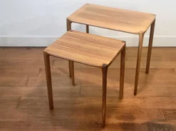 2 tables gigognes par Rex Raab pour Wilhelm Renz, Allemagne 1960