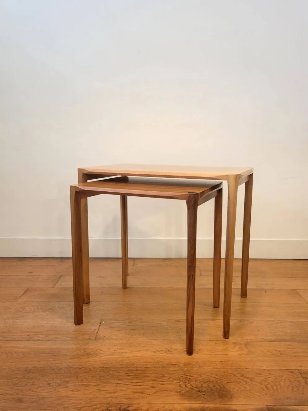 2 tables gigognes par Rex Raab pour Wilhelm Renz, Allemagne 1960