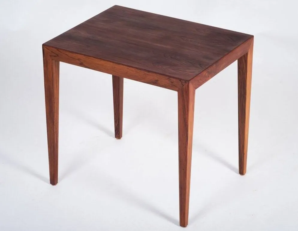 Tables Gigognes par Severin Hansen pour Haslev Møbelsnedkeri, Danemark, 1960s, Set de 3