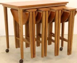 Tables gigognes Poul Hundevad vintage