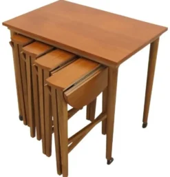 Tables gigognes Poul Hundevad vintage