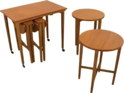 Tables gigognes Poul Hundevad vintage
