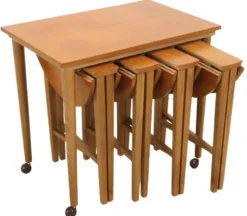 Tables gigognes Poul Hundevad vintage