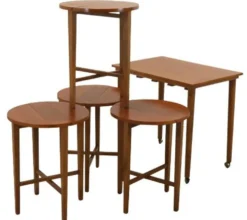 Tables gigognes Poul Hundevad vintage milieu du siècle