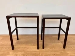 Tables gigognes restaurées, modèle J. Halabala H-50/H-51 des années 1930 - Tchécoslovaquie