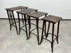 Tables gigognes Sécession n° 958 par Siegel ou Kolo Moser ex. par J&J Kohn