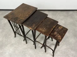 Tables gigognes Sécession n° 958 par Siegel ou Kolo Moser ex. par J&J Kohn