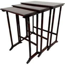 Tables gigognes Sécession par Thonet