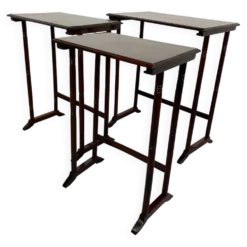 Tables gigognes Sécession par Thonet