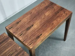 Tables gigognes Severin Hansen pour Haslev, Danemark, années 1960.