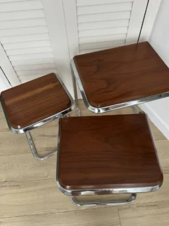 3 tables gigognes vintage
