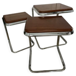 3 tables gigognes vintage