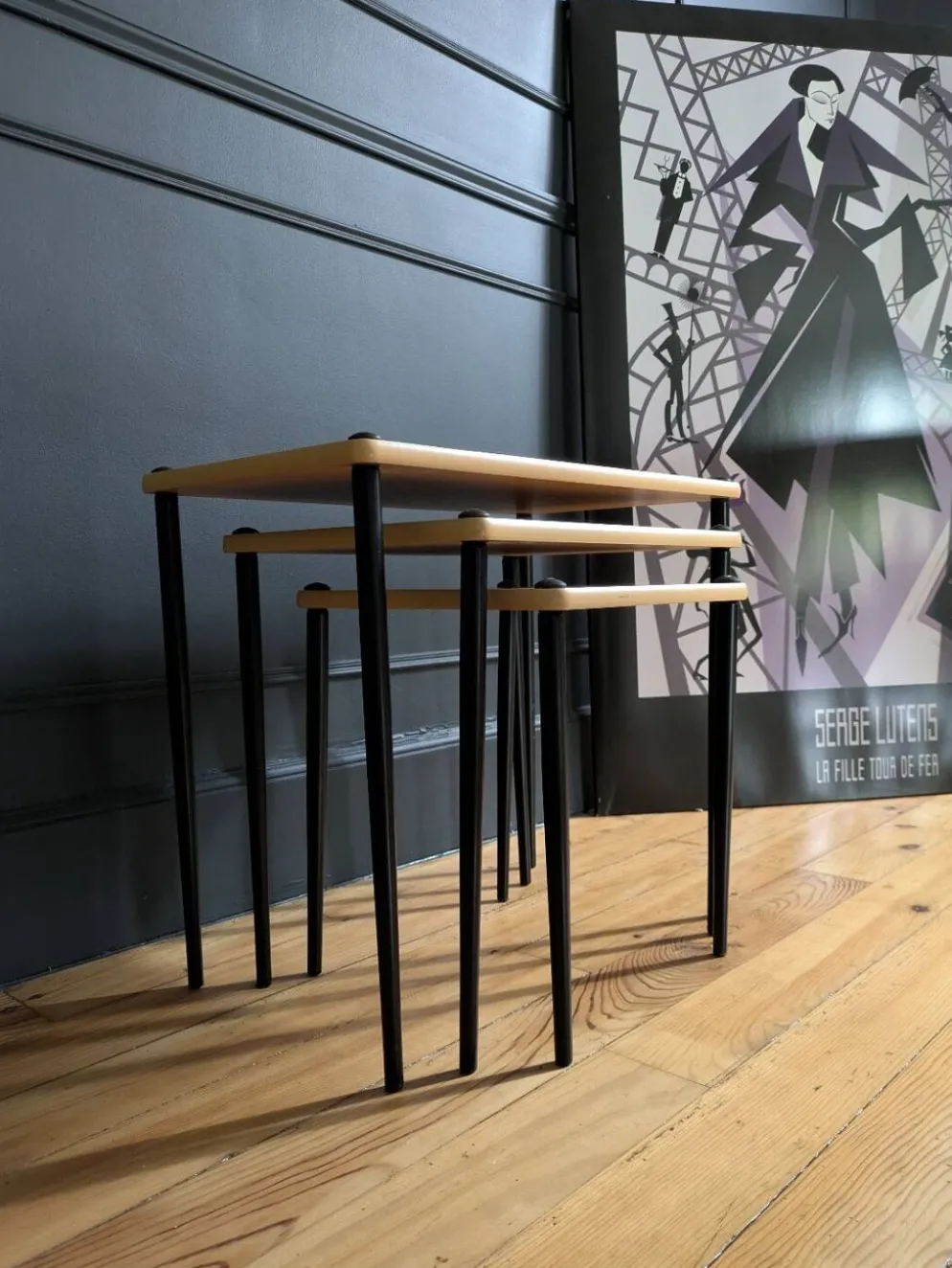 Tables gigognes vintage