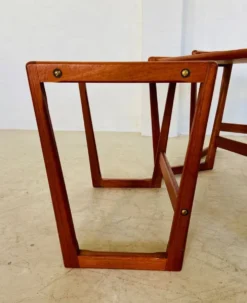 Tables gigognes vintage danoises des années 1960 de Kai Kristiansen.