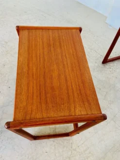 Tables gigognes vintage danoises des années 1960 de Kai Kristiansen.
